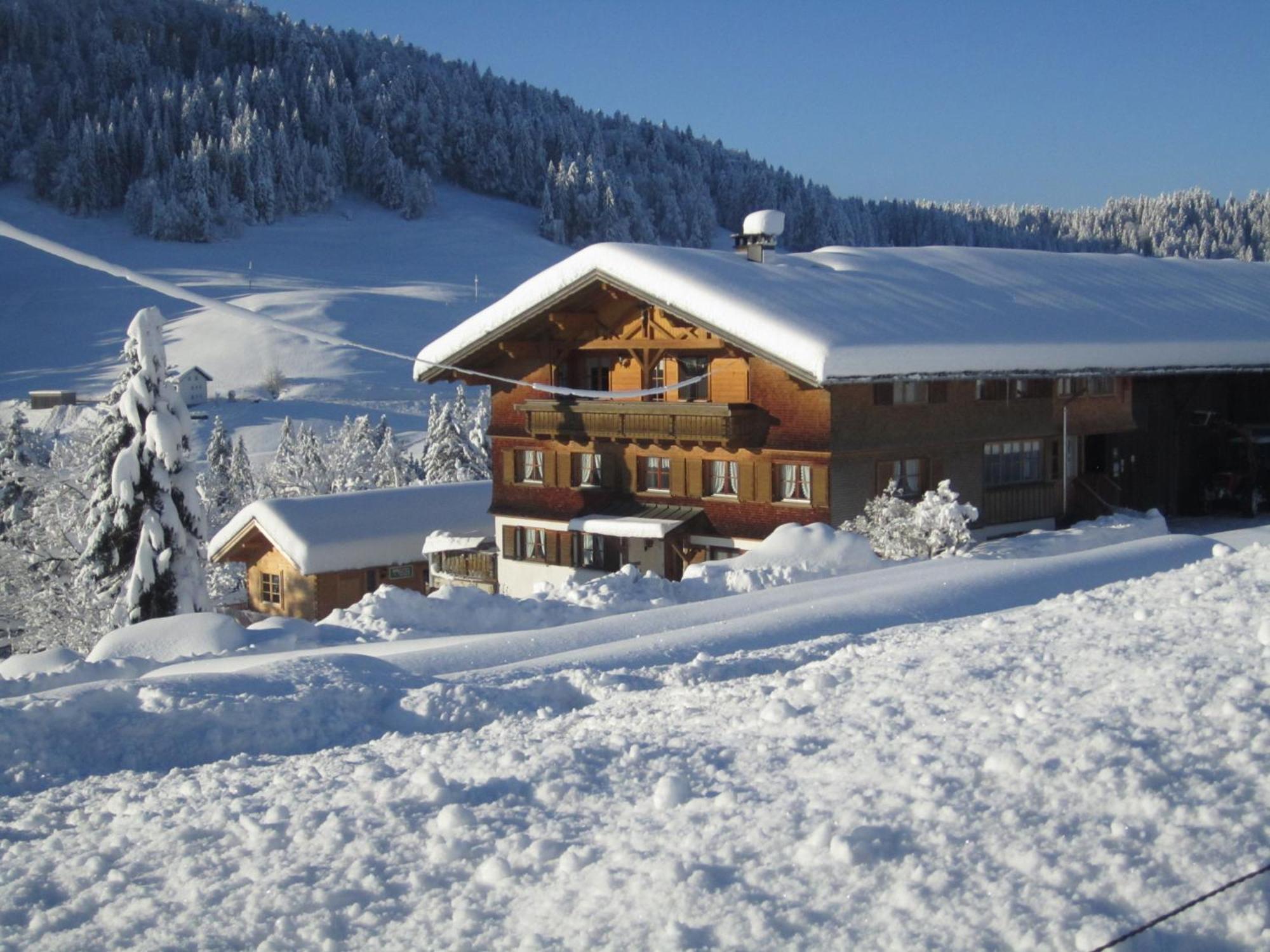 Vila Bauernhof Bilgeri Hittisau Exteriér fotografie