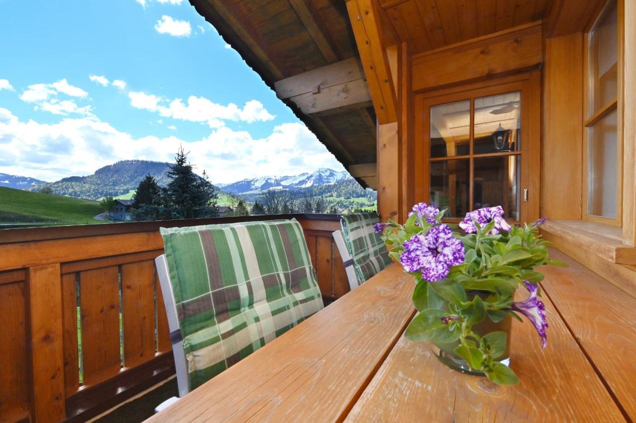 Vila Bauernhof Bilgeri Hittisau Exteriér fotografie