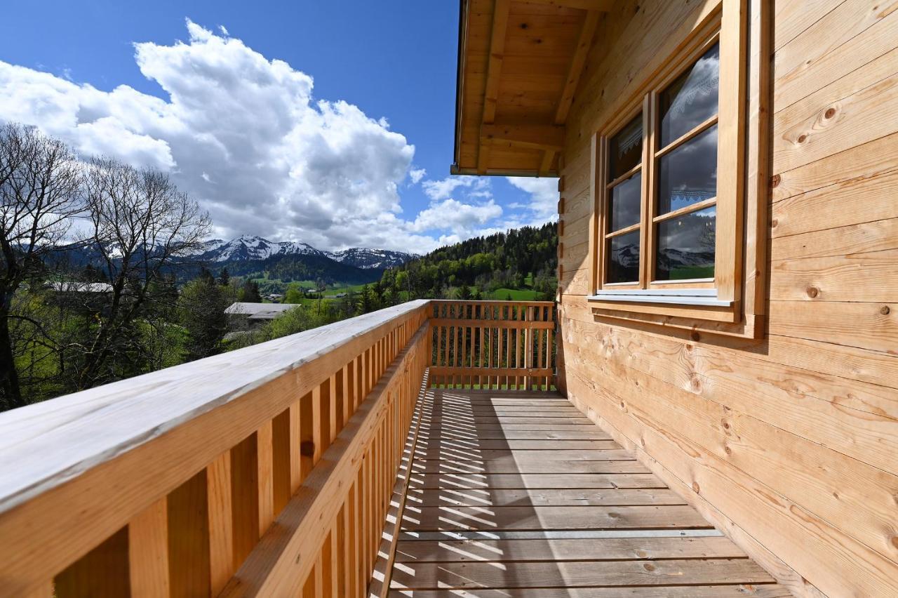 Vila Bauernhof Bilgeri Hittisau Exteriér fotografie