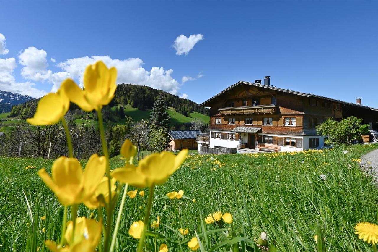Vila Bauernhof Bilgeri Hittisau Exteriér fotografie