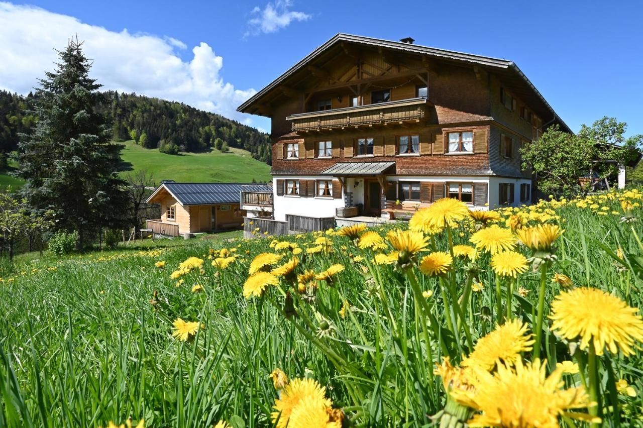 Vila Bauernhof Bilgeri Hittisau Exteriér fotografie
