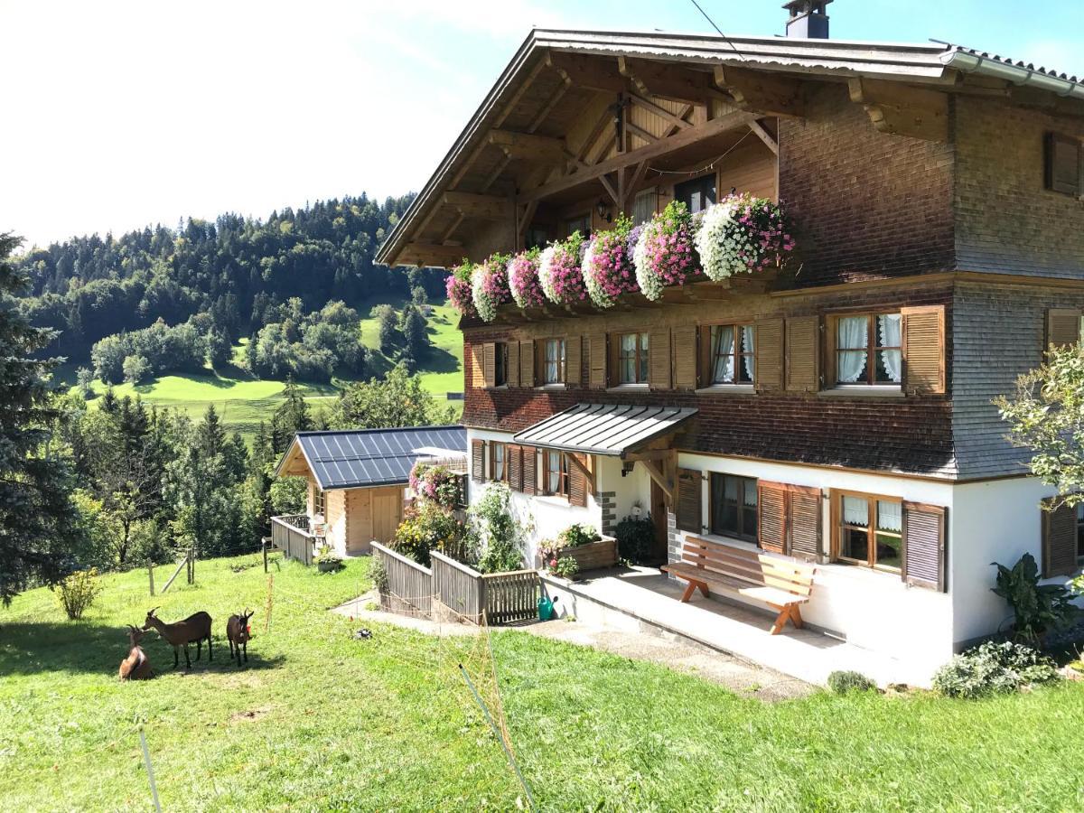 Vila Bauernhof Bilgeri Hittisau Exteriér fotografie