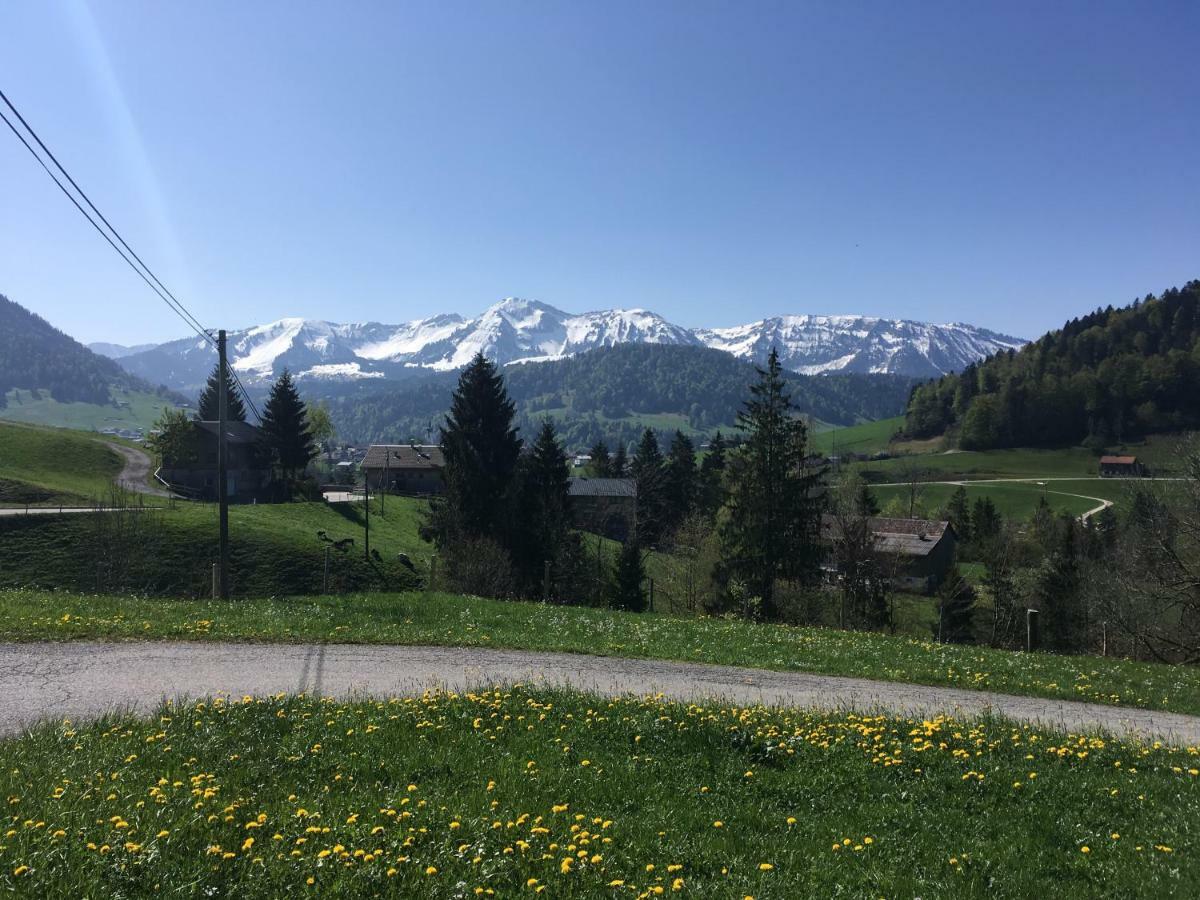 Vila Bauernhof Bilgeri Hittisau Exteriér fotografie