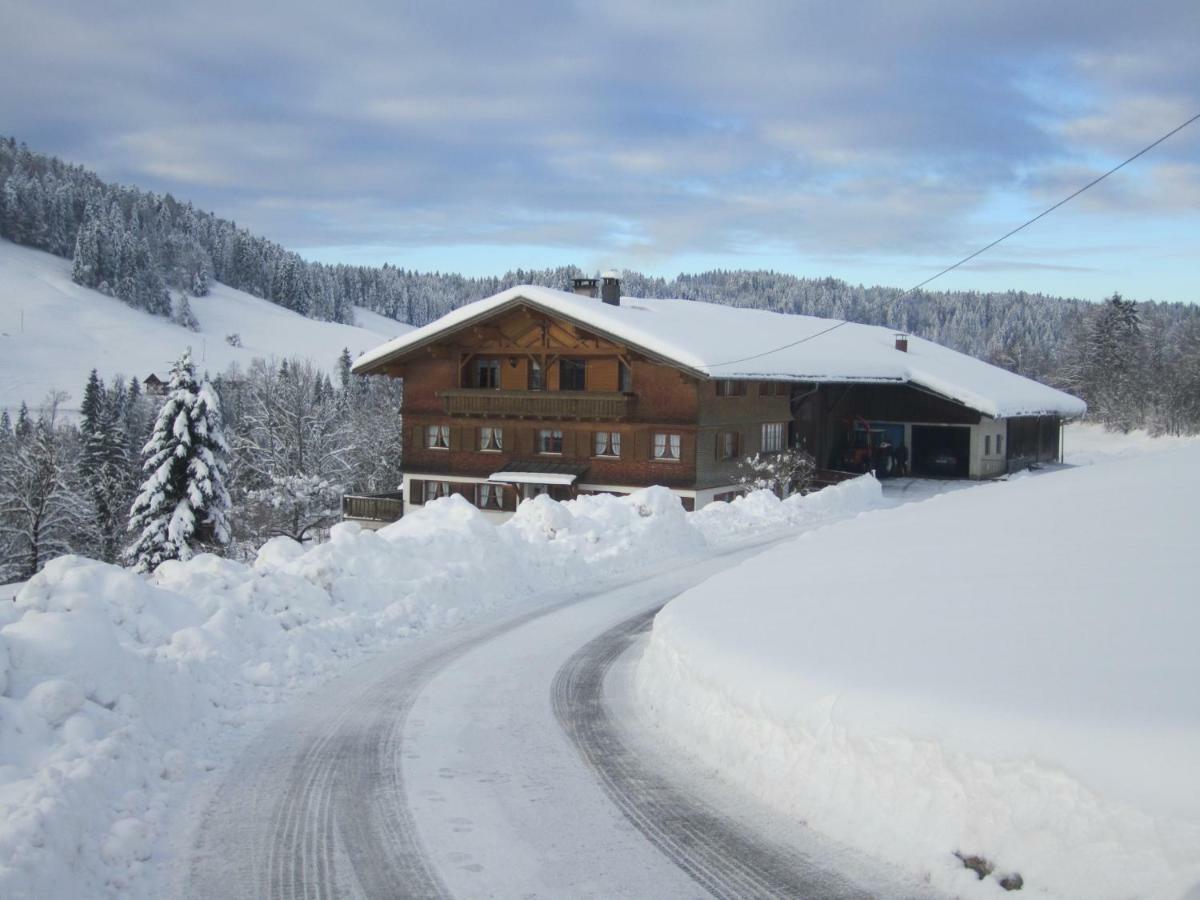 Vila Bauernhof Bilgeri Hittisau Exteriér fotografie